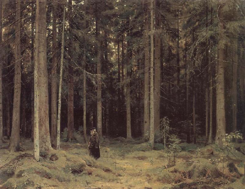 Ivan Shishkin Countess Mordinovas-Forest Peterhof